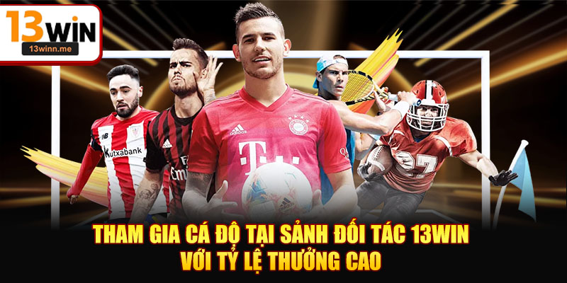 Tham gia cá độ tại sảnh đối tác 13WIN với tỷ lệ thưởng cao