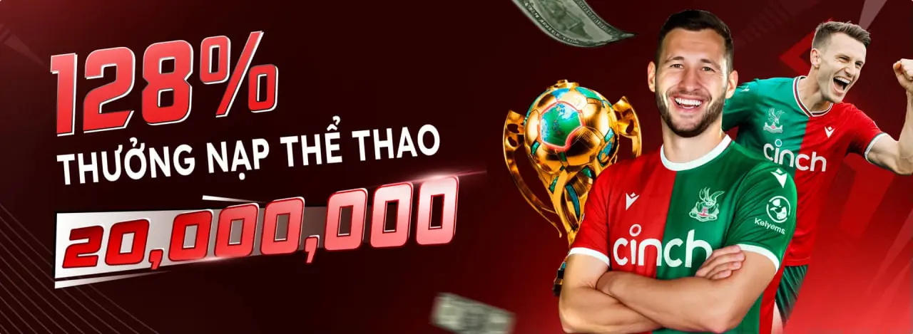 13win thưởng nạp thể thao lên đến 20 triệu đồng